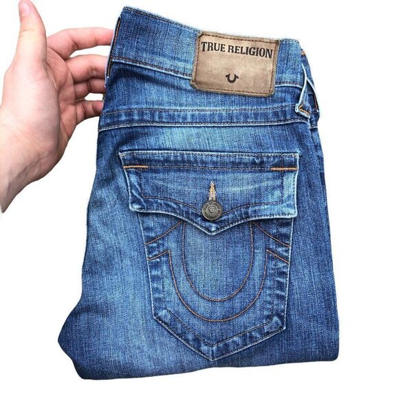 2015 True Religion Jeans Size 30 ROCCO Blue - Picture 8 of 10